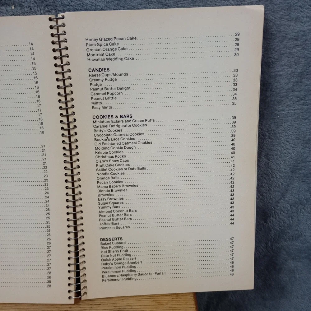 Jamestown Presbyterian Church Cookbook‎ Jamestown, NC 1981 Spiral Recipe Book